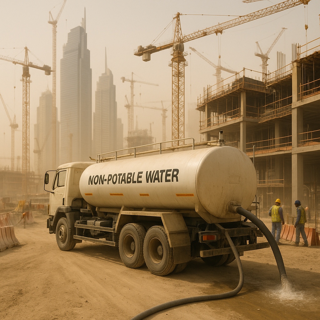 Construction water supply service