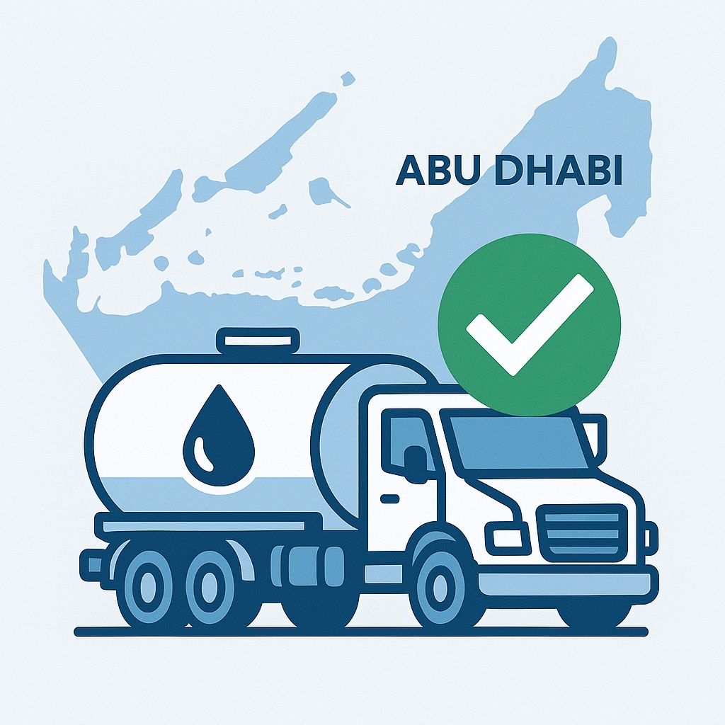 Government approved water tanker sources